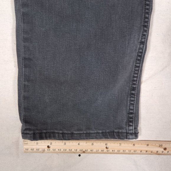 Levis 513 Jeans Mens Label Size 38x32 (~31) Slim Straight Denim Pants Casual - Picture 8 of 16
